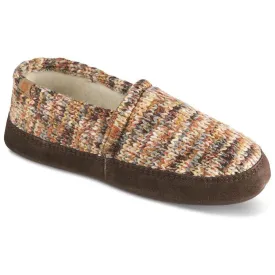 Acorn Women's Moc Slipperss - Memory Foam, Sunset Cable Knit, Medium | A10080SCKWM