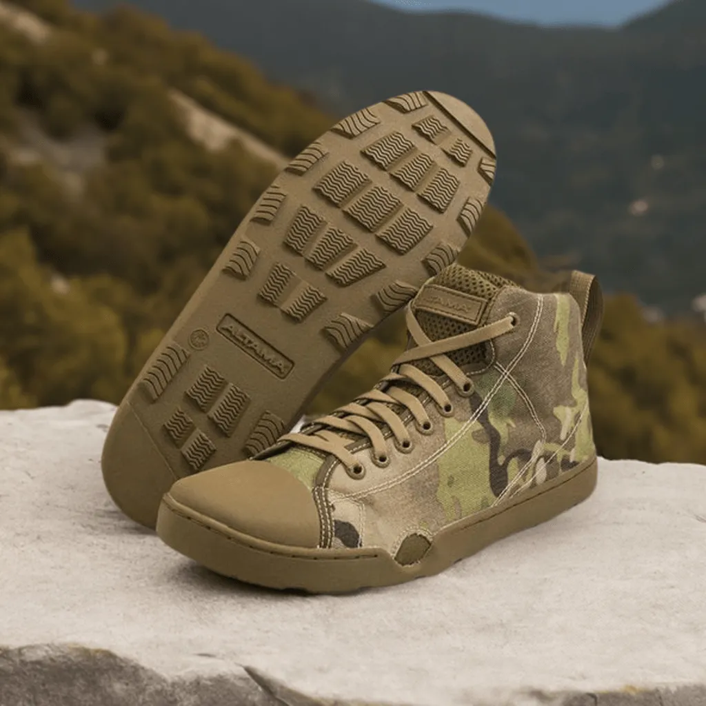 Altama OTB Maritime Assault Mid Camo Shoes