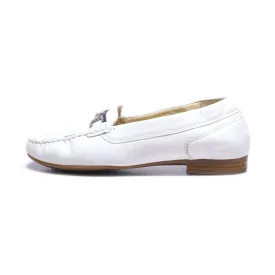 Ara Loafers Leather White Colour For Women