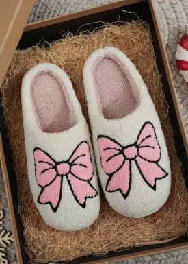 Baddie Bow Slippers