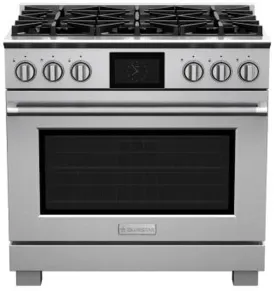 Bluestar - 36 Inch Dual Fuel Range in Stainless (Premium Floor Model) - BSDF366BW