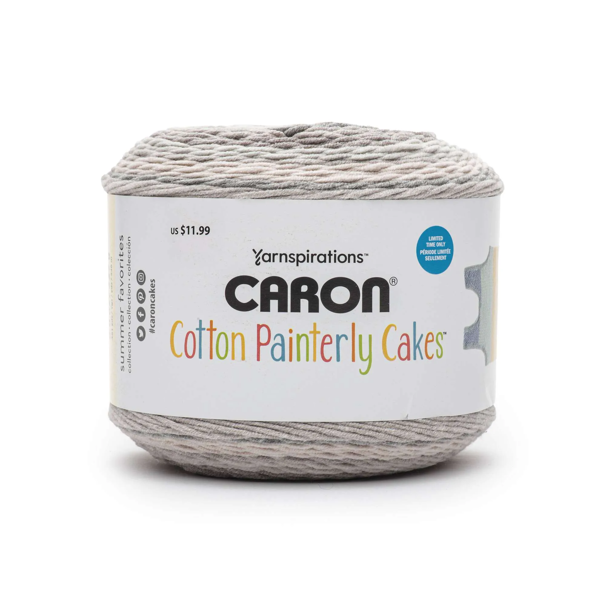 Caron Cotton Painterly Cakes Yarn - Discontinued shades