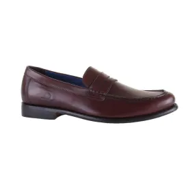 Chatham Mens McQueen Leather Loafer - Dark Brown