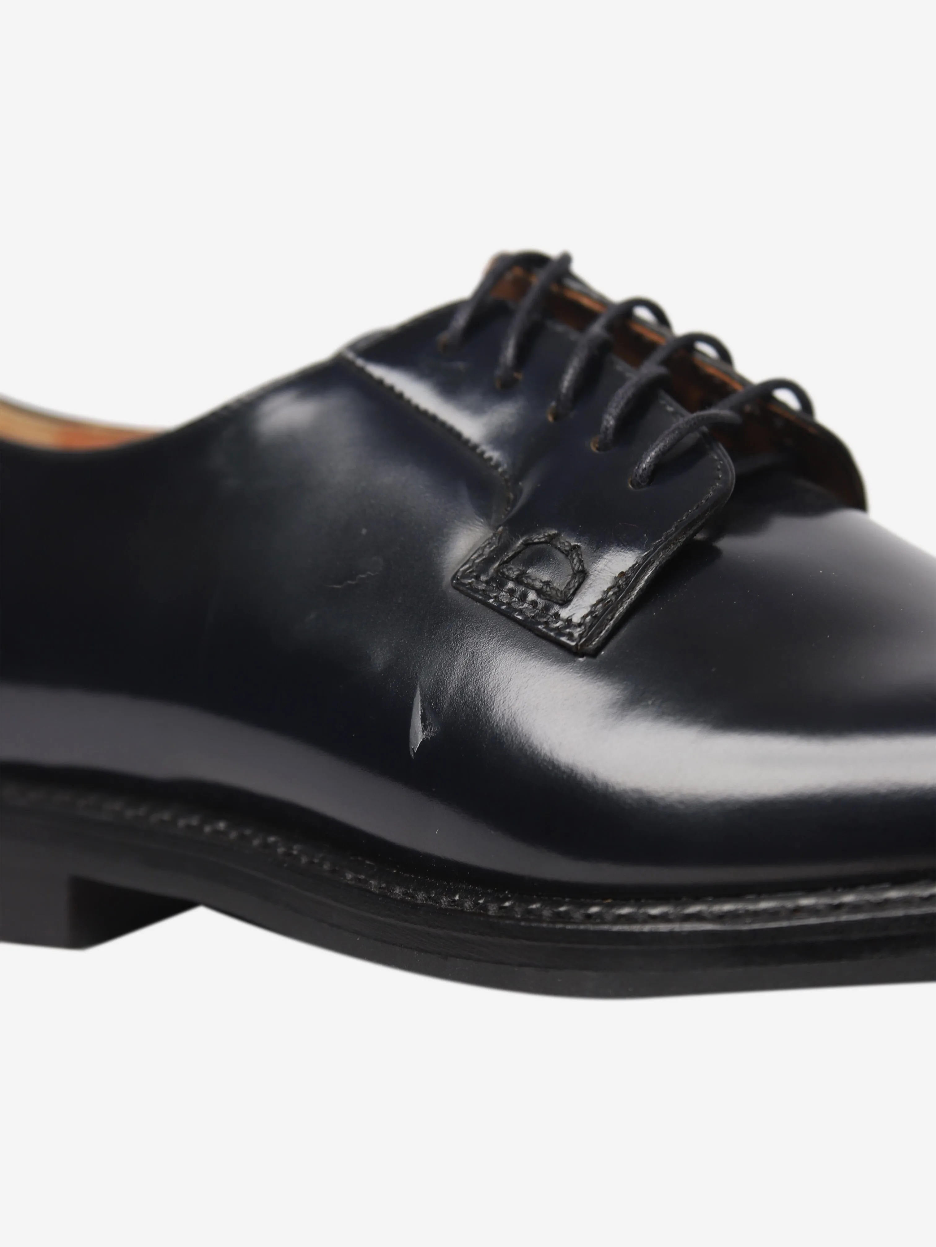 Dark blue Derby lace-up shoes - size EU 37.5