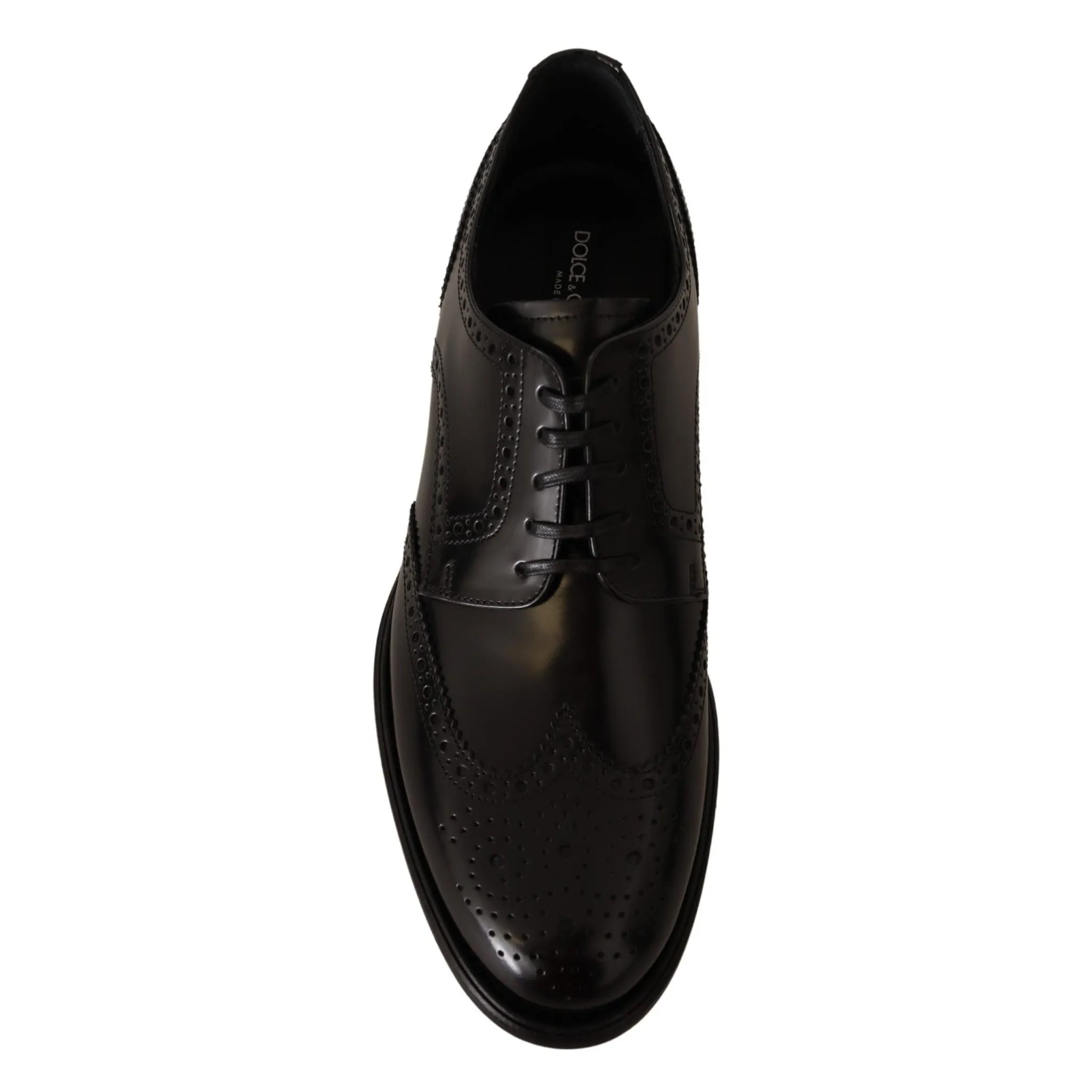 Dolce & Gabbana Elegant Wingtip Derby Oxford Shoes