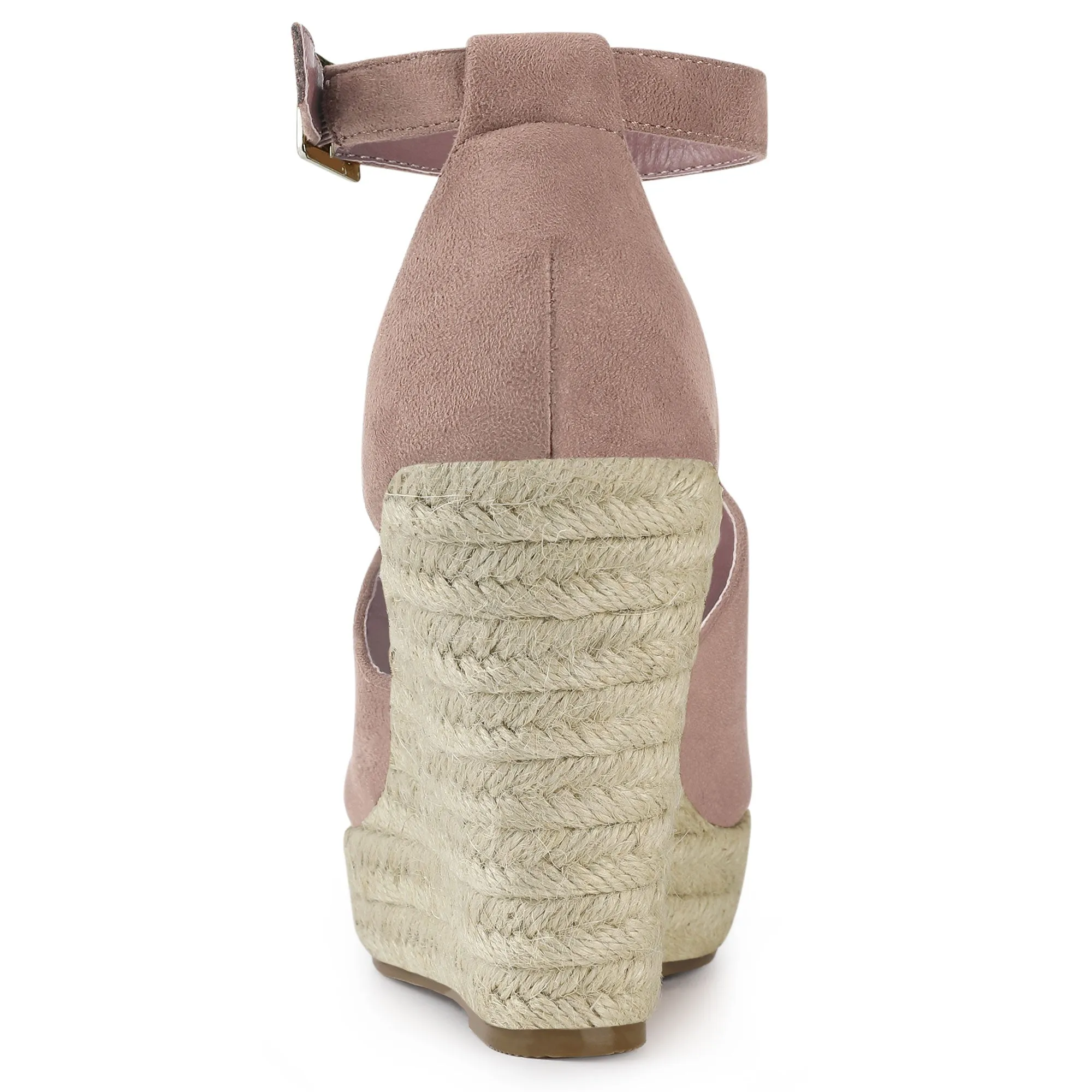 Espadrilles Platform Heel Wedges Sandals