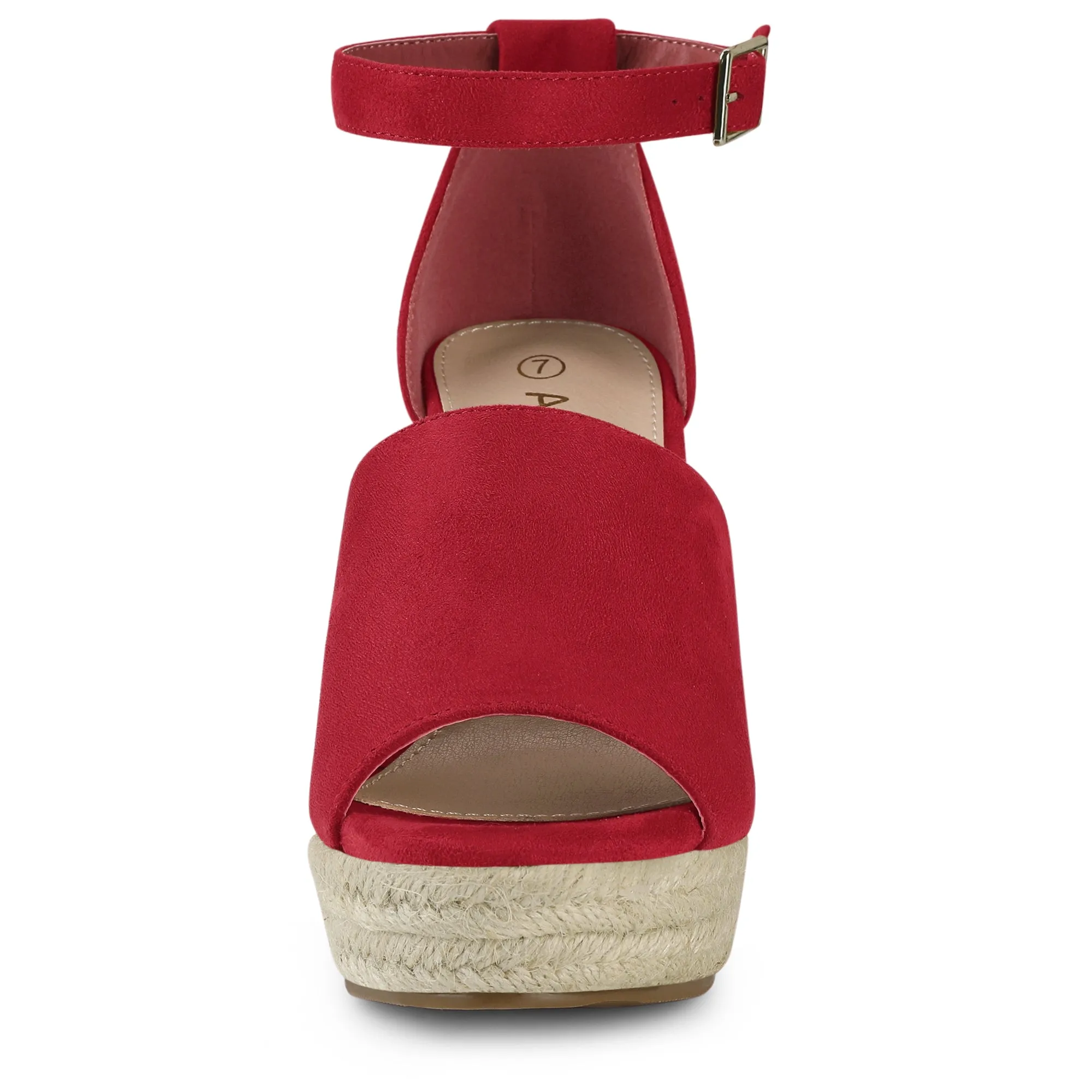 Espadrilles Platform Heel Wedges Sandals