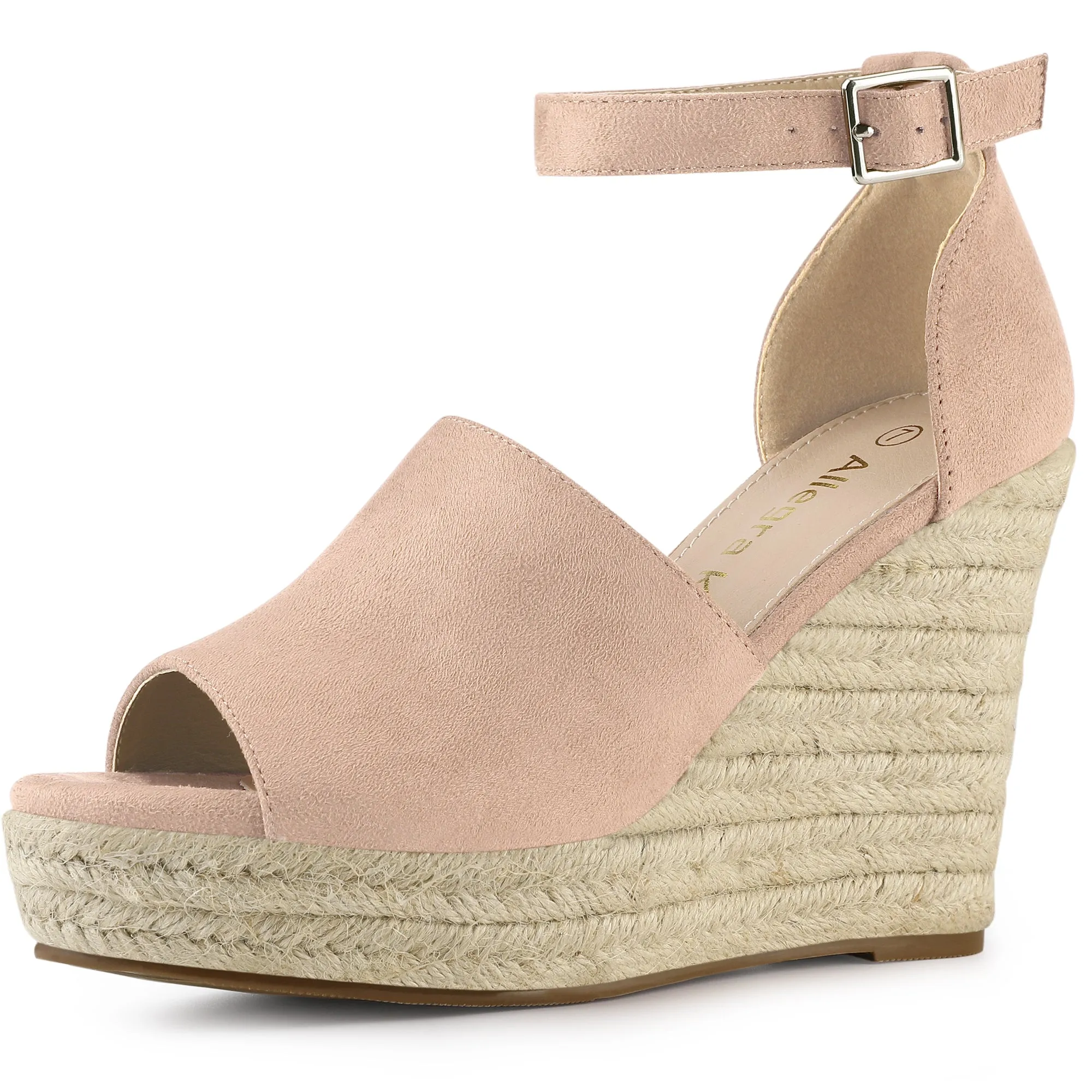 Espadrilles Platform Heel Wedges Sandals