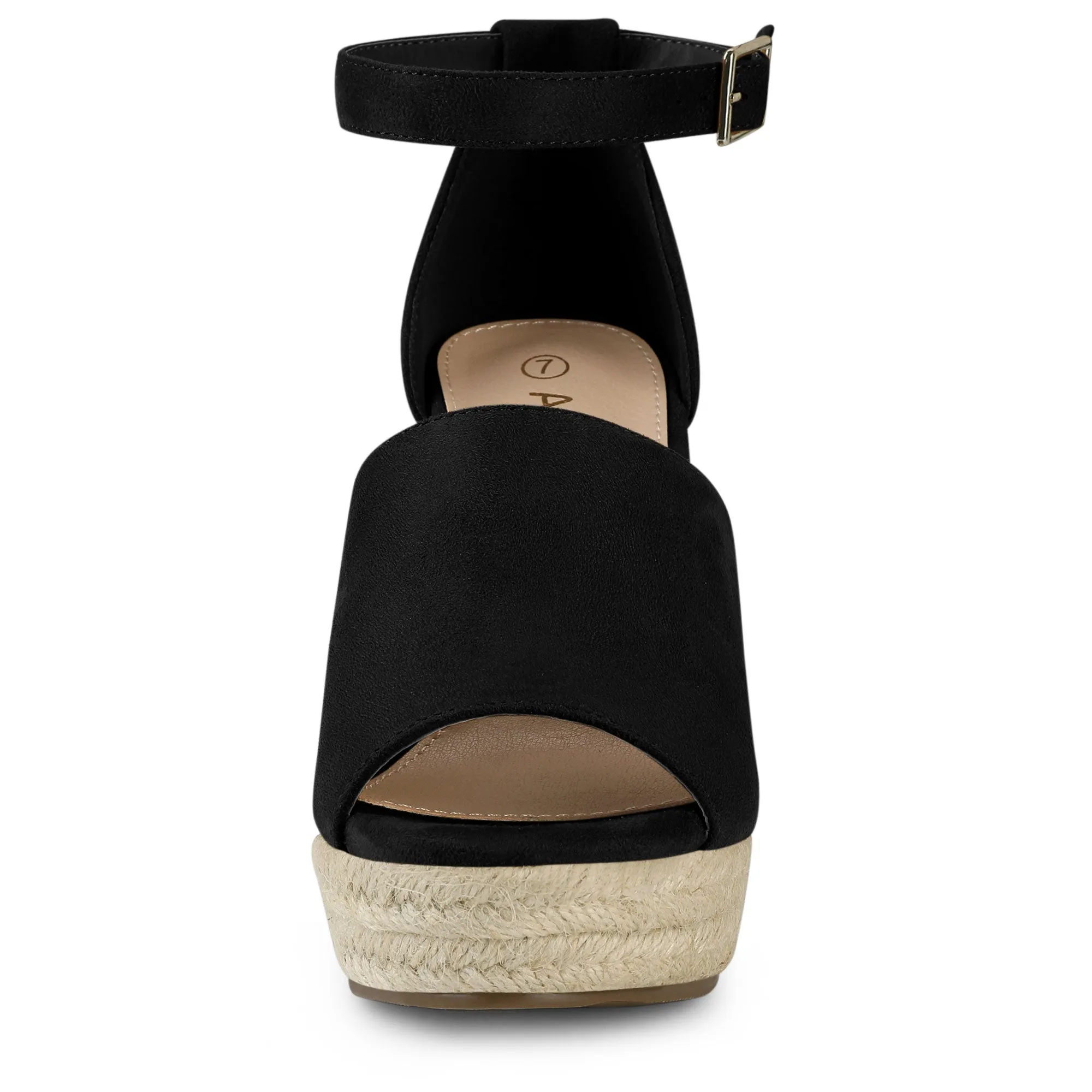 Espadrilles Platform Heel Wedges Sandals