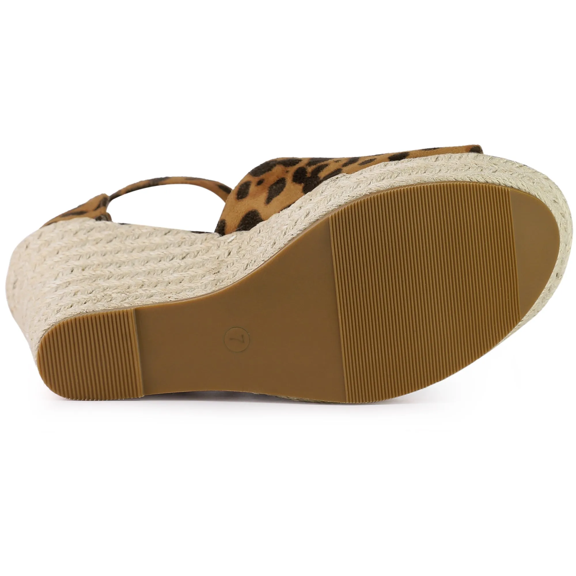 Espadrilles Platform Heel Wedges Sandals