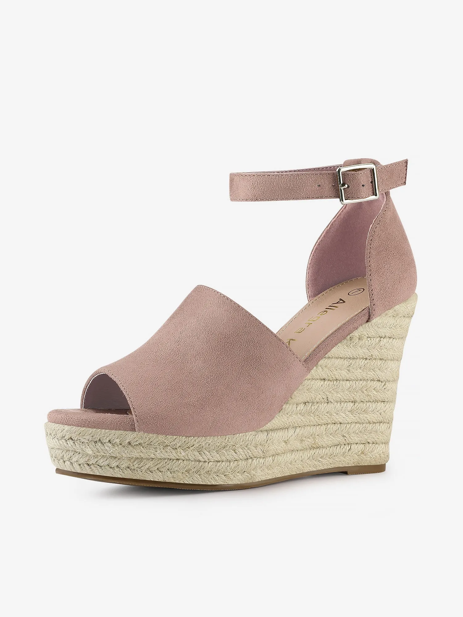 Espadrilles Platform Heel Wedges Sandals