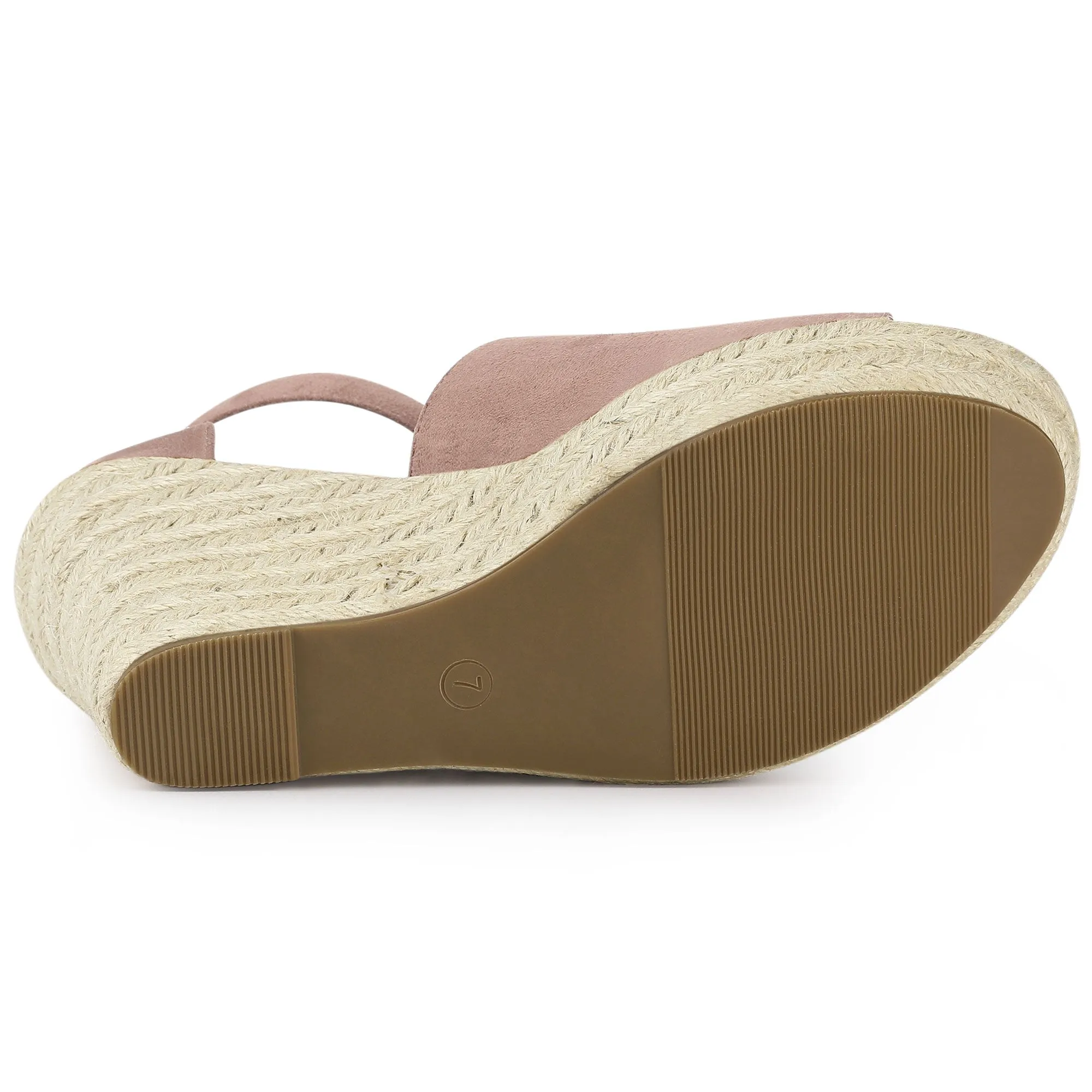 Espadrilles Platform Heel Wedges Sandals