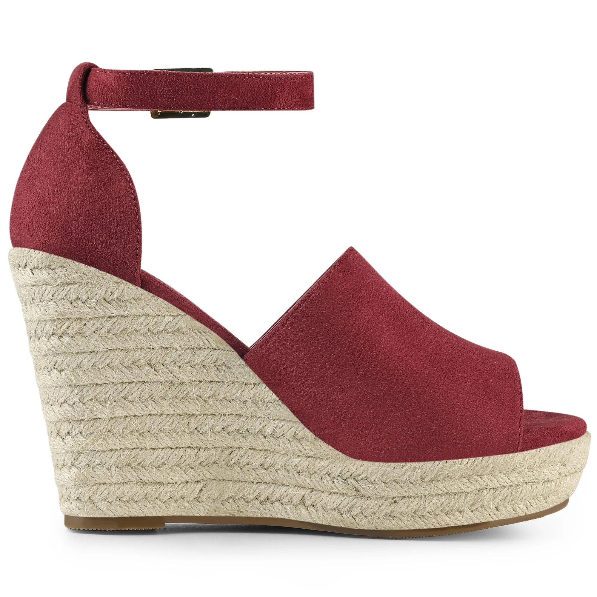 Espadrilles Platform Heel Wedges Sandals