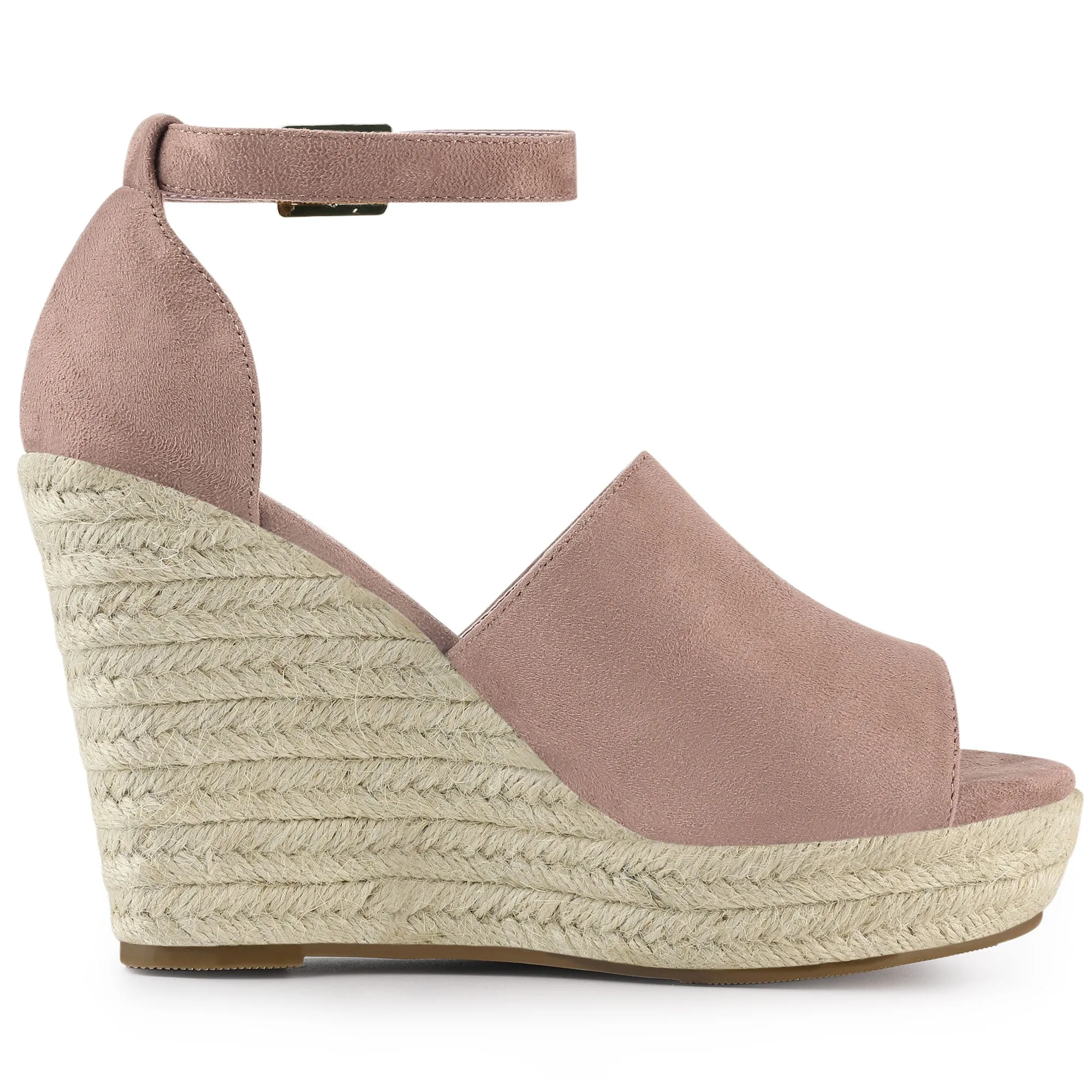 Espadrilles Platform Heel Wedges Sandals