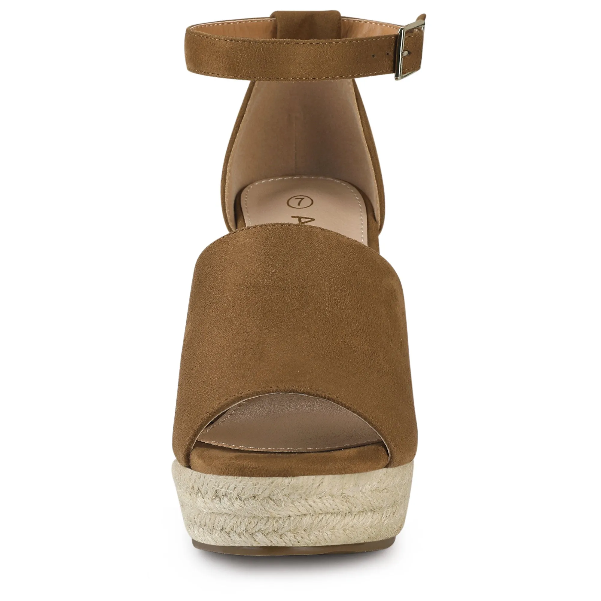 Espadrilles Platform Heel Wedges Sandals