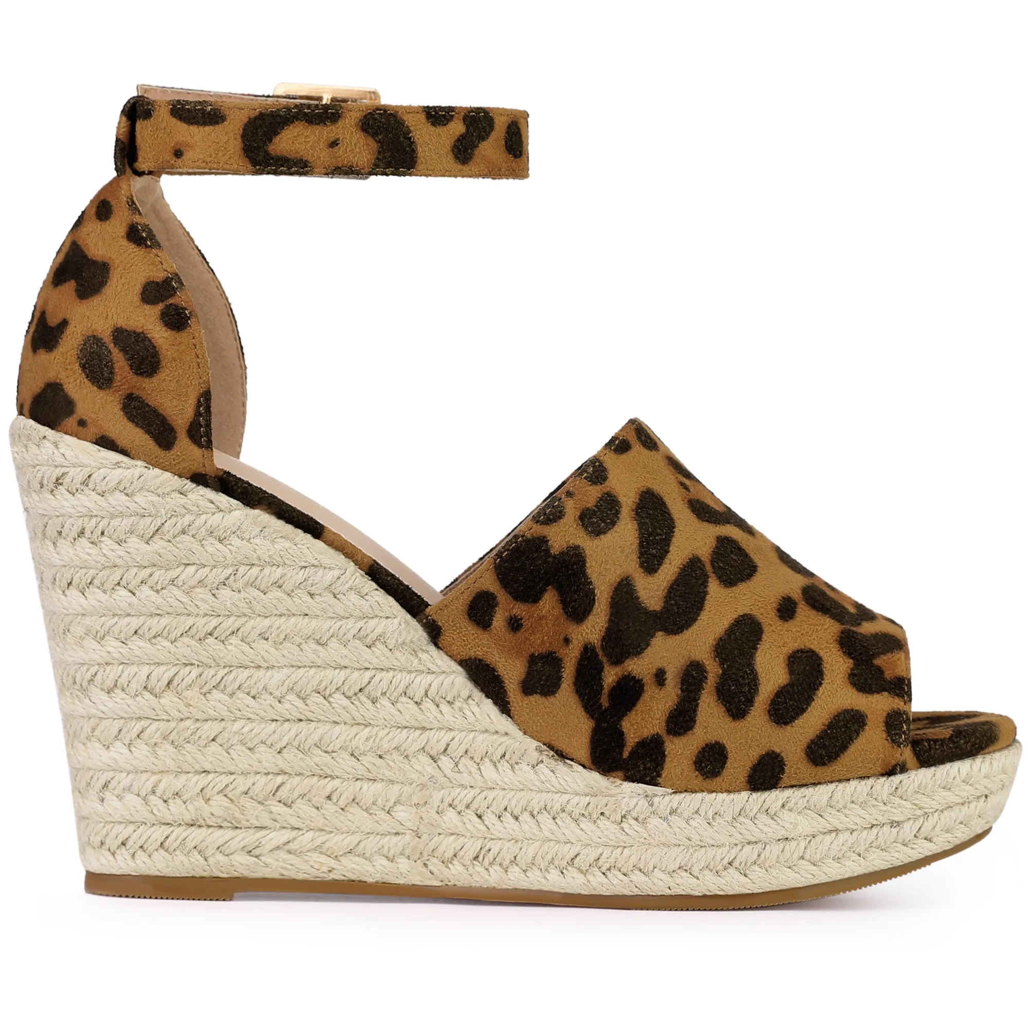 Espadrilles Platform Heel Wedges Sandals