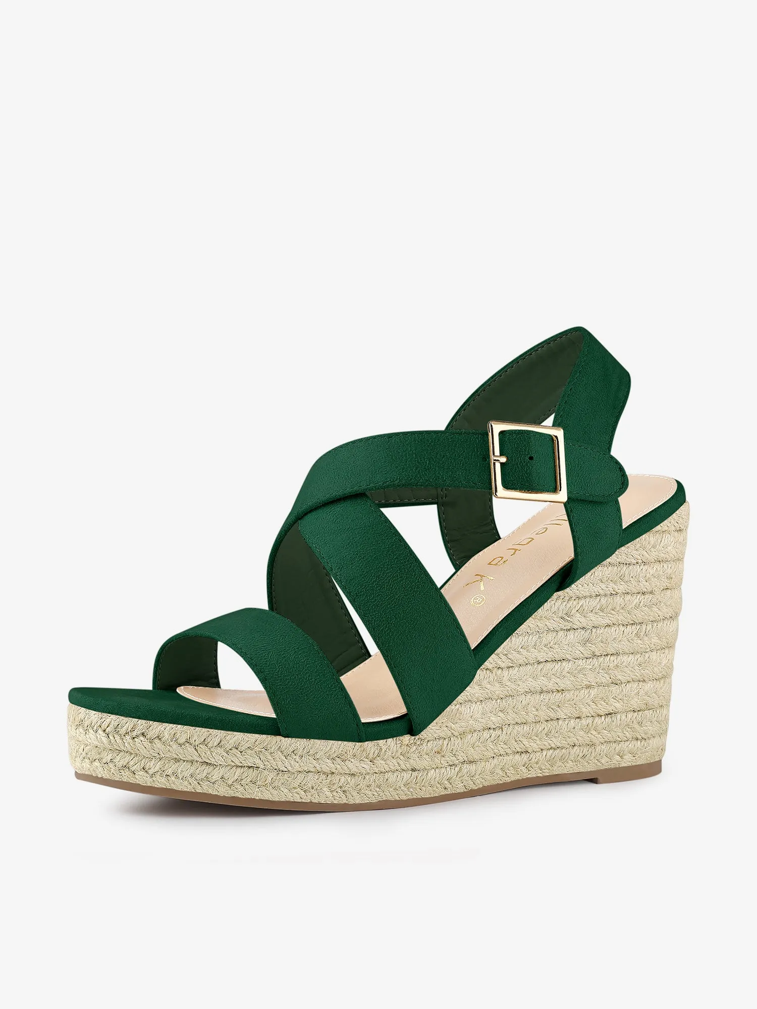 Espadrilles Platform Slingback Wedges Sandals