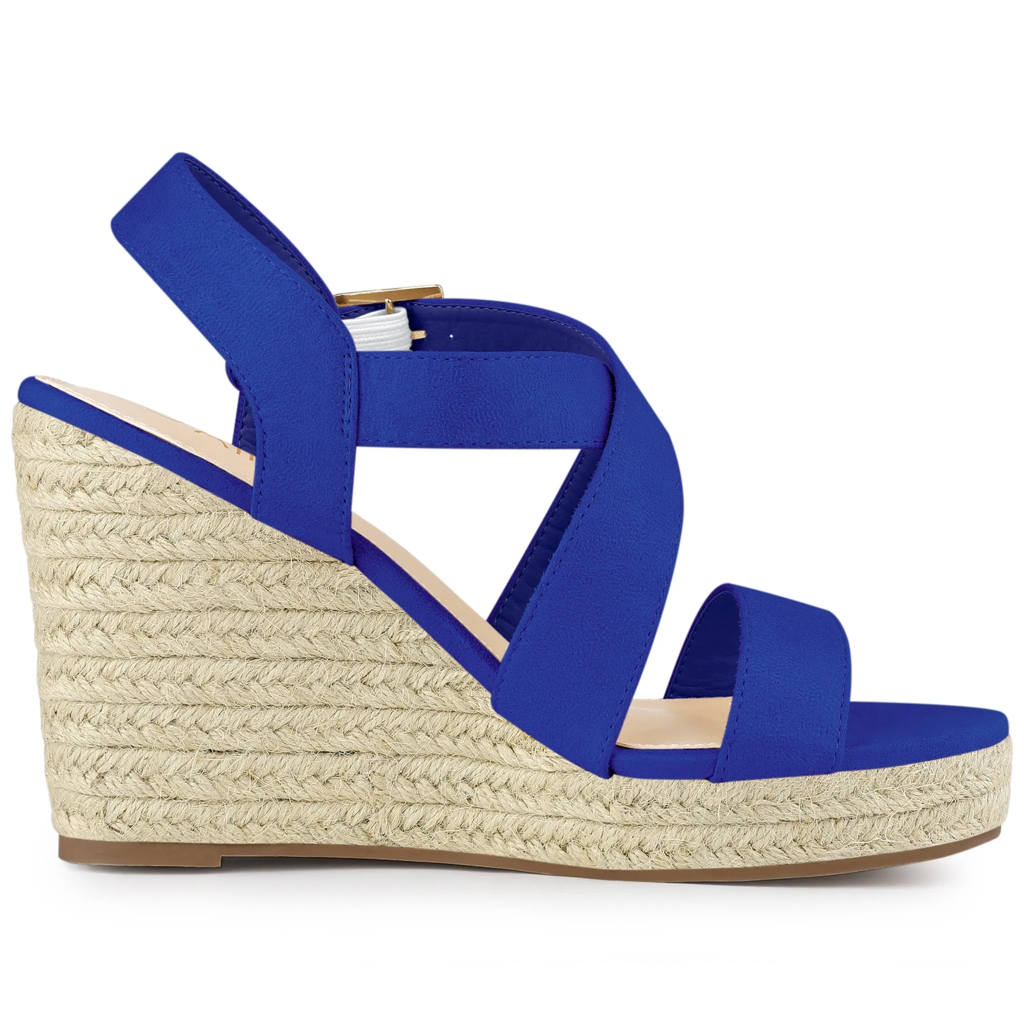 Espadrilles Platform Slingback Wedges Sandals