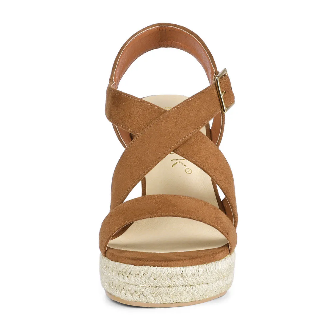 Espadrilles Platform Slingback Wedges Sandals