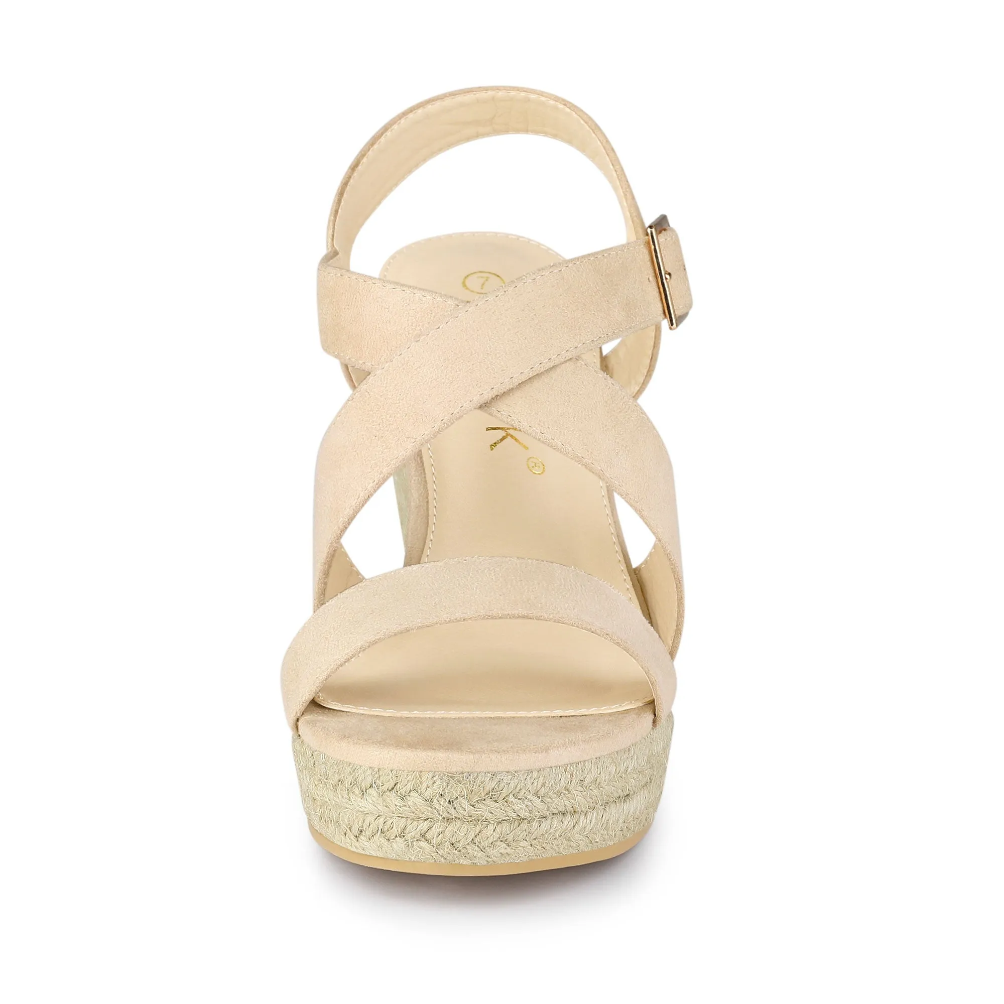 Espadrilles Platform Slingback Wedges Sandals