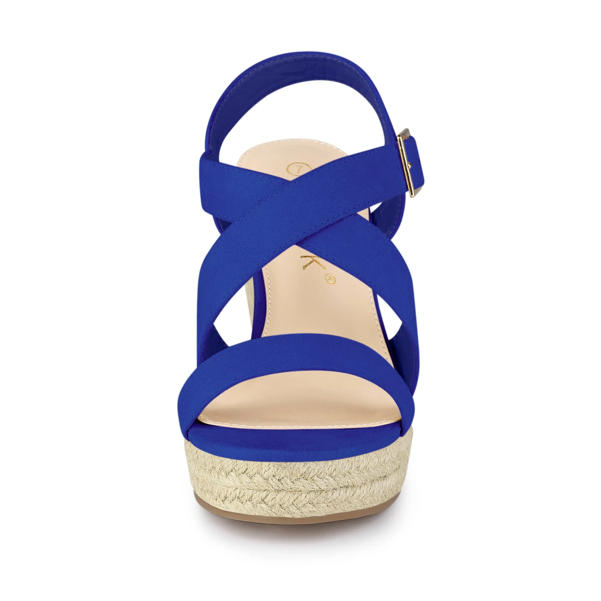 Espadrilles Platform Slingback Wedges Sandals