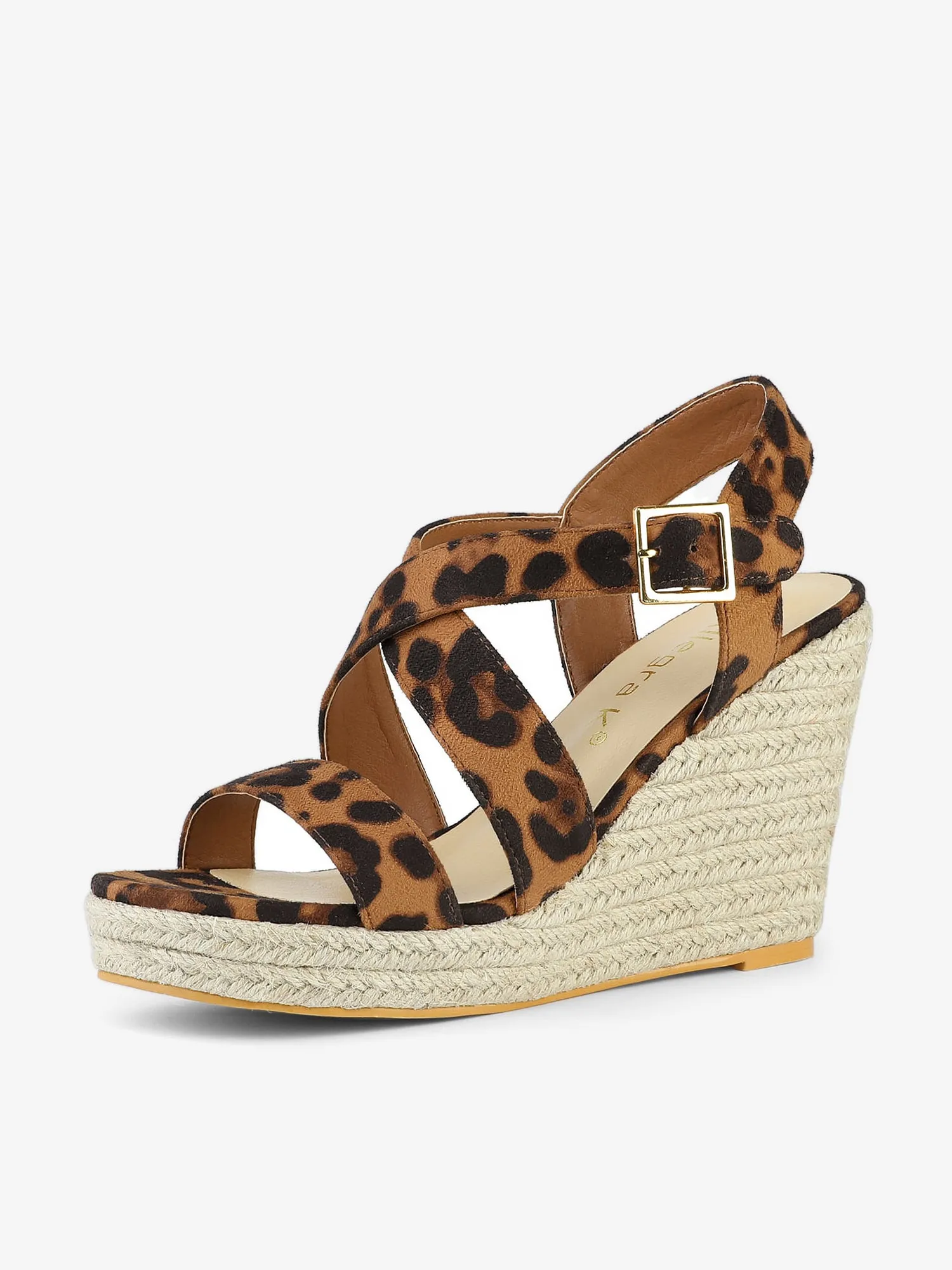 Espadrilles Platform Slingback Wedges Sandals