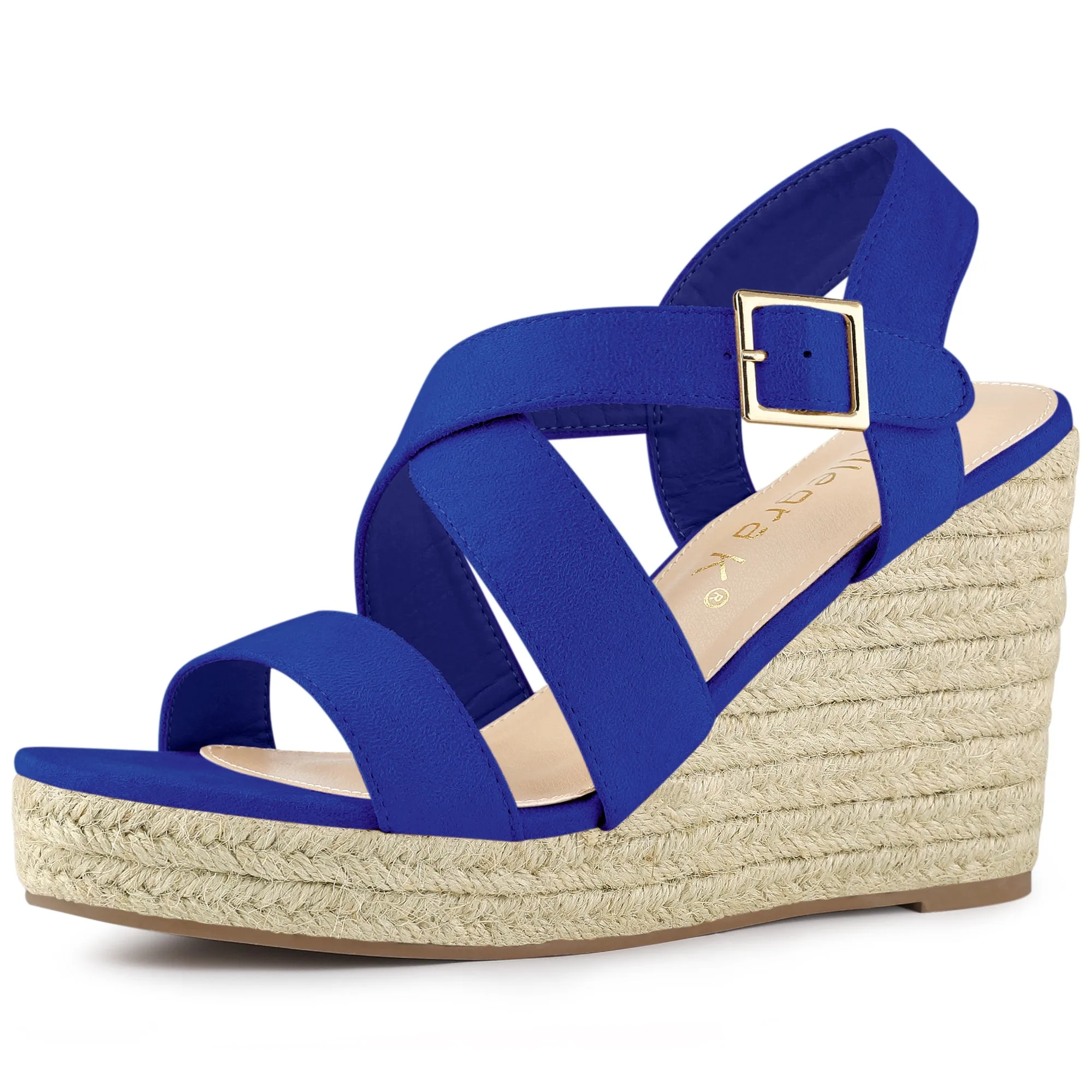 Espadrilles Platform Slingback Wedges Sandals