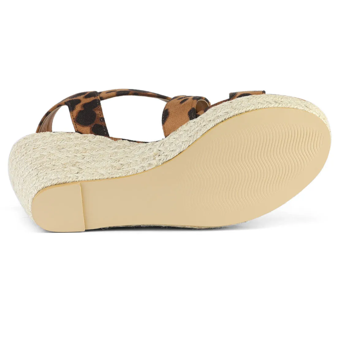 Espadrilles Platform Slingback Wedges Sandals