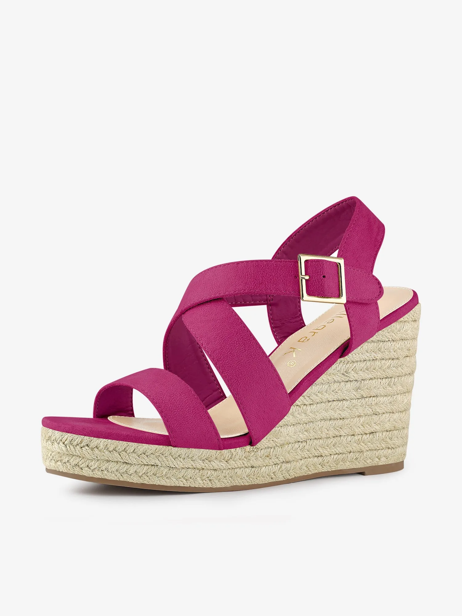 Espadrilles Platform Slingback Wedges Sandals