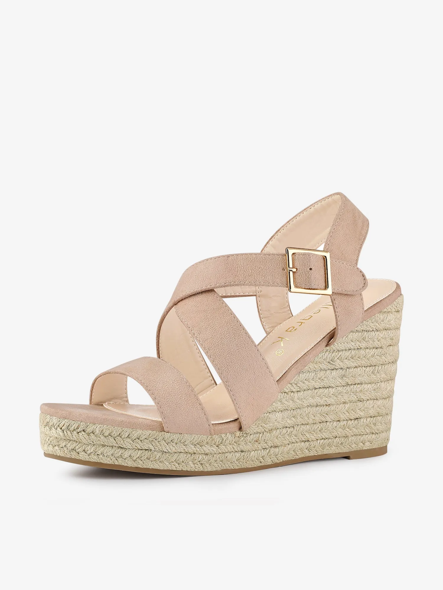 Espadrilles Platform Slingback Wedges Sandals