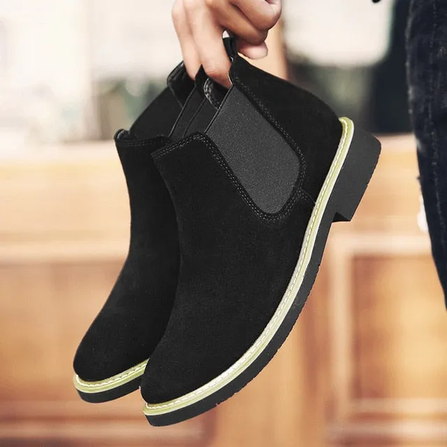 Fashion Tide Mens Shoes  Genuine Leather  Slip on Great Design