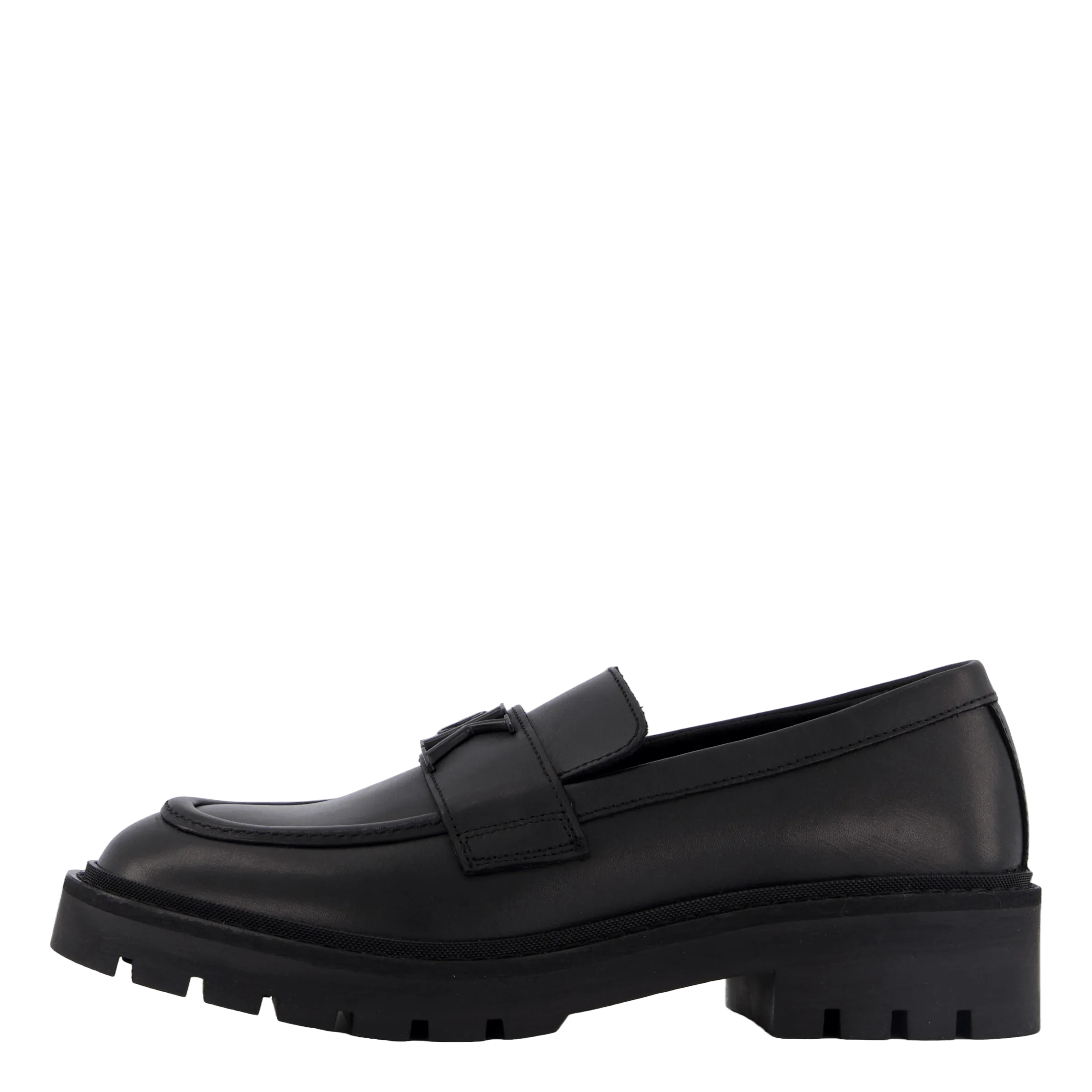 Flatform Loafer Hw Mg Lth Triple Black