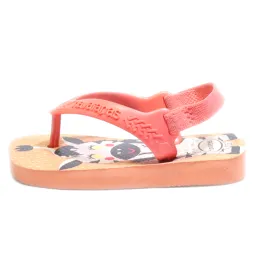 Havaianas Brasil Logo Flat Sandals Eva Pink Colour For Kids