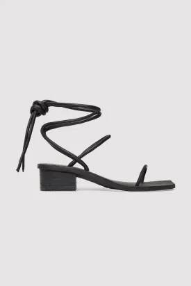 Jiro Black Sandal