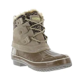 Khombu Women's Snow Boots Lola Brown