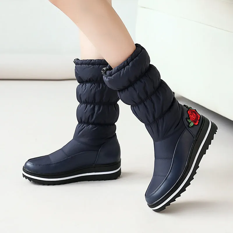 Lucy  Plus Size 44 Winter Down Snow Boots