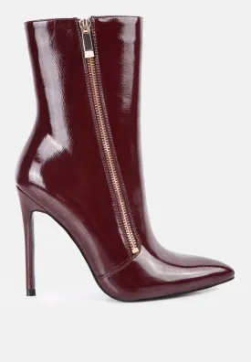 Mania High Heeled Ankle Boots