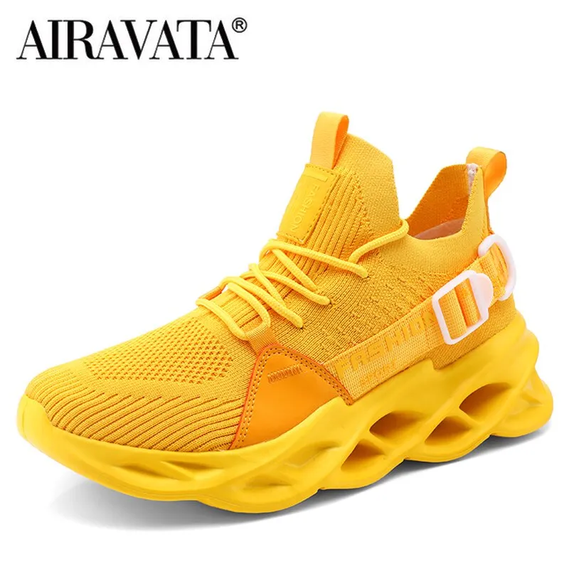 Men Fashion Breathable Sneakers Running Shoes Lightweight Casual Sport Shoes