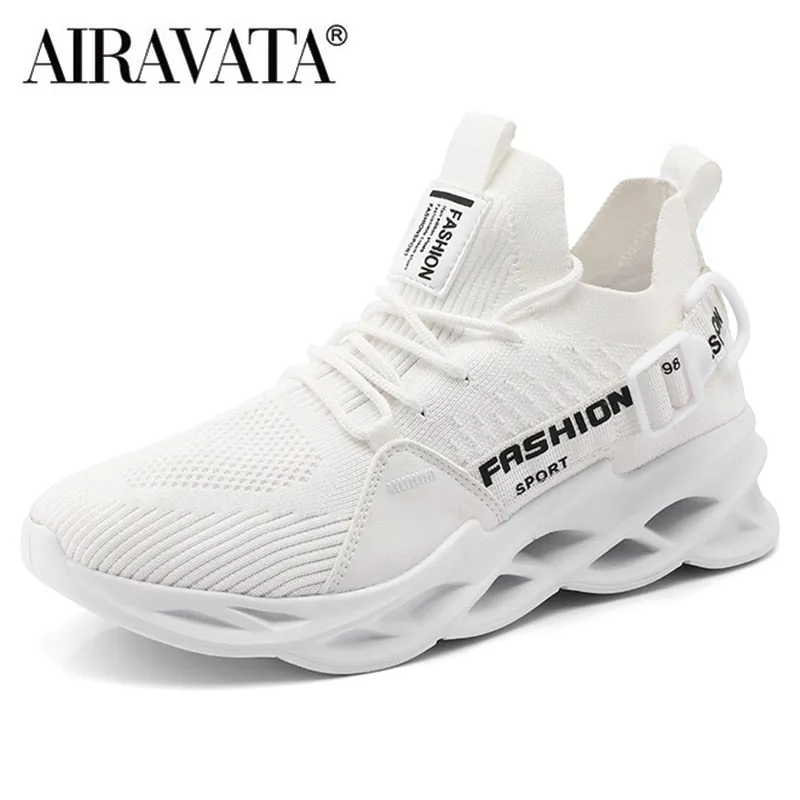 Men Fashion Breathable Sneakers Running Shoes Lightweight Casual Sport Shoes