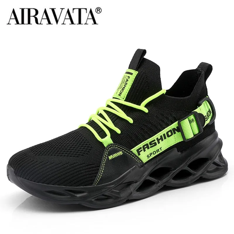 Men Fashion Breathable Sneakers Running Shoes Lightweight Casual Sport Shoes