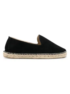 Men's Hamptons Suede Espadrilles in Black | Size 42 | K10C0BLACK