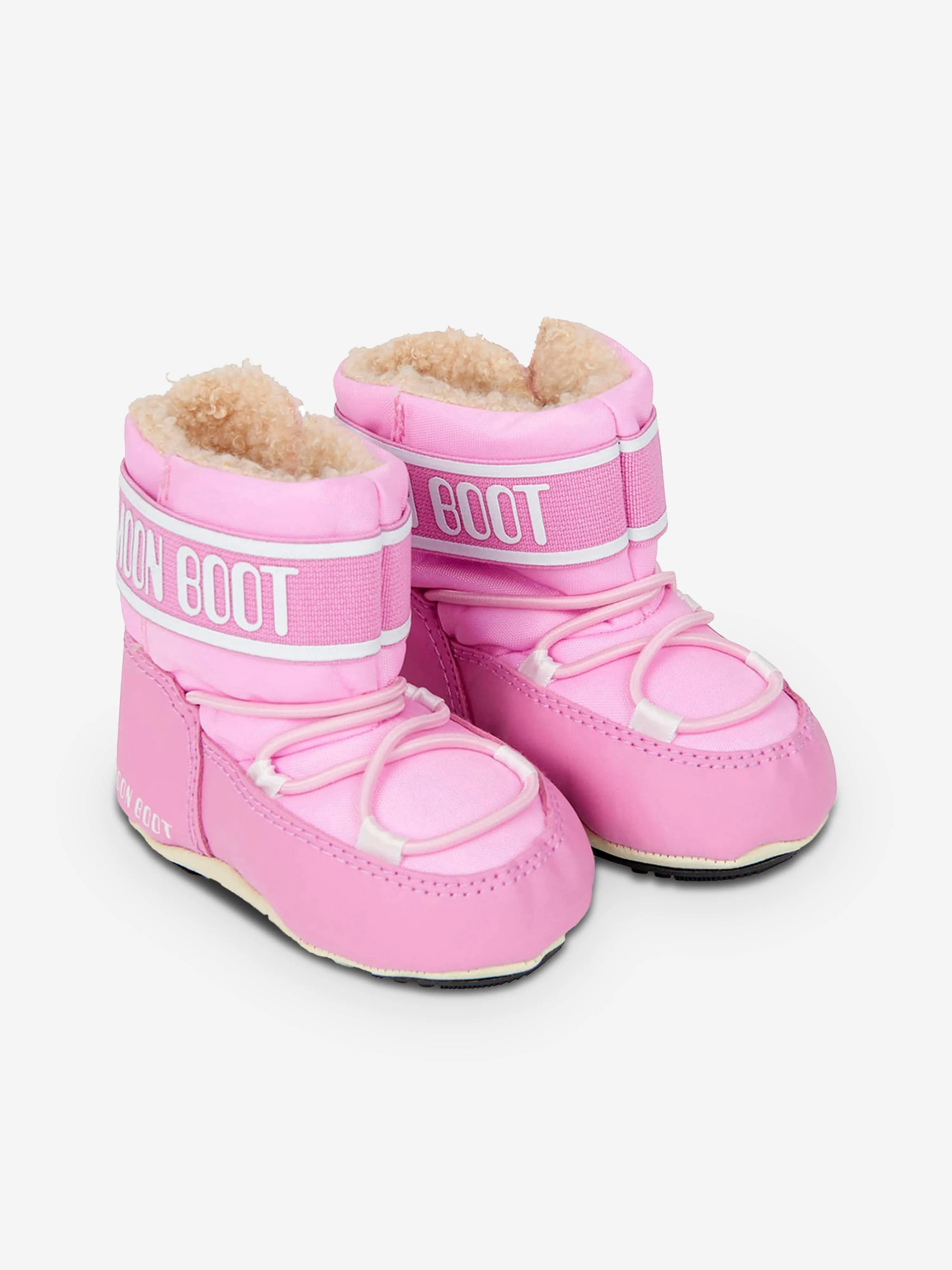 Moon Boot Baby Girls Crib Boots