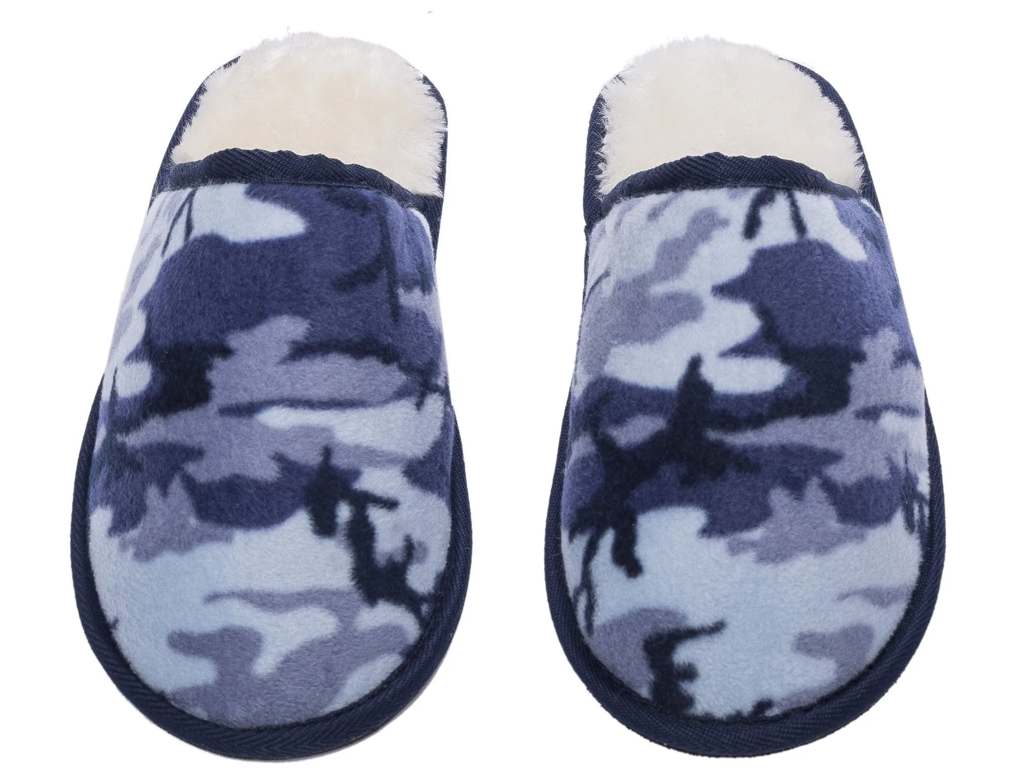 Noble Mount Men's Premium Microfleece Clog Slipper