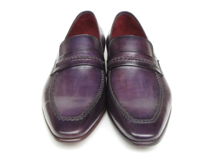 Paul Parkman Purple Handmade Loafers