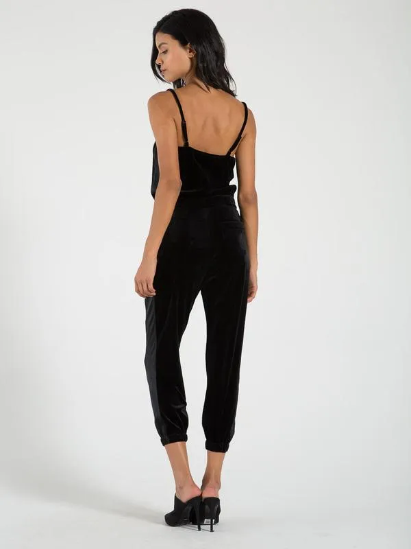 Philanthropy - Christopher Jumpsuit in Black Cat