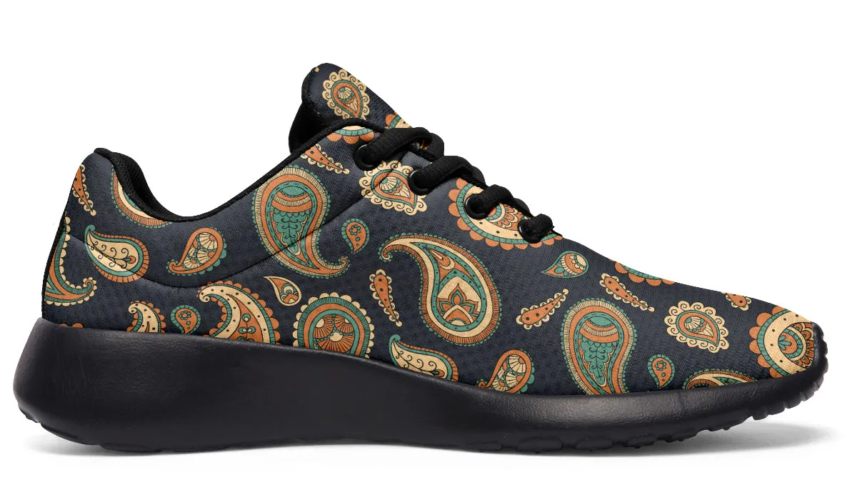 Retro Paisley Sneakers