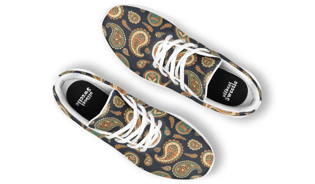 Retro Paisley Sneakers