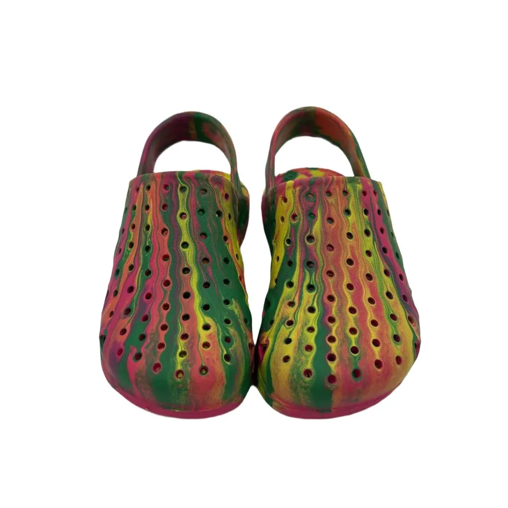 Slide On Water Shoes / Tie Dye