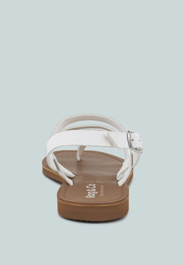 Sloana Strappy Flat Sandals