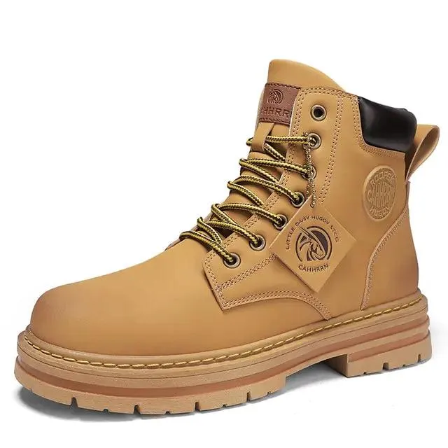 STANLEY - High Top Boots Men's Leather Shoes